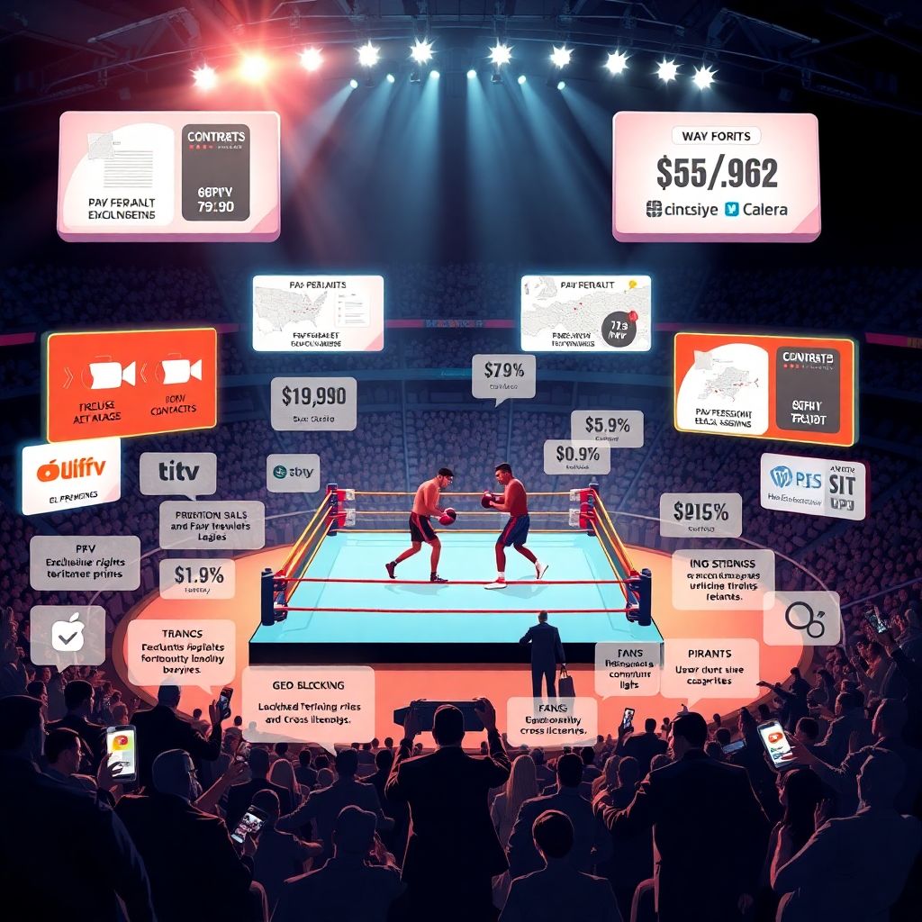 Главные трансляционные войны в боксе: как стриминги меняют бои