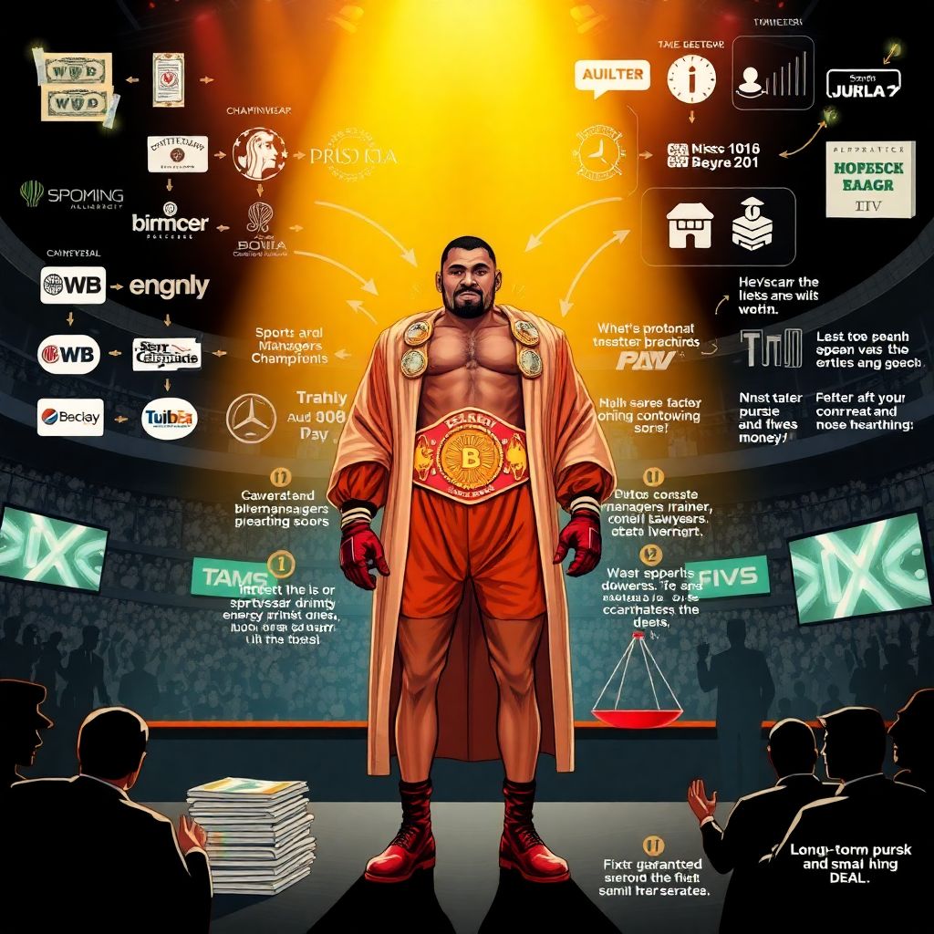 Экономика большого боя: из чего складываются гонорары звёзд бокса