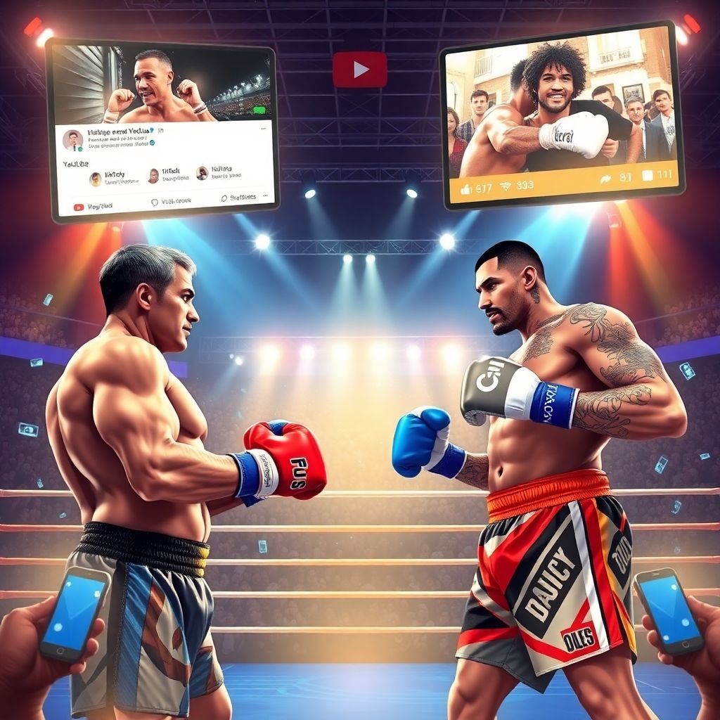 Как social media и youtube-боксеры меняют профессиональный бокс